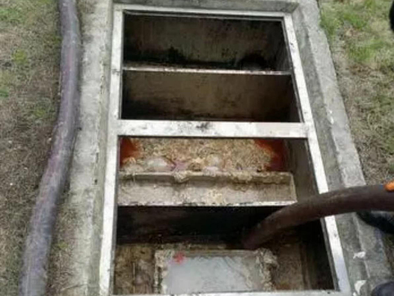 带岭隔油池清理